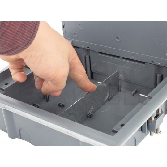 Puszka podłogowa 12M (6x 45x45) pozioma ECO Legrand