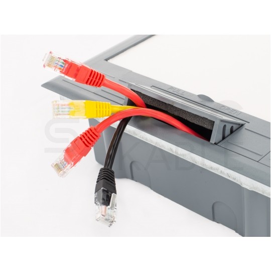 Puszka podłogowa 12M (6x 45x45) pozioma ECO Legrand