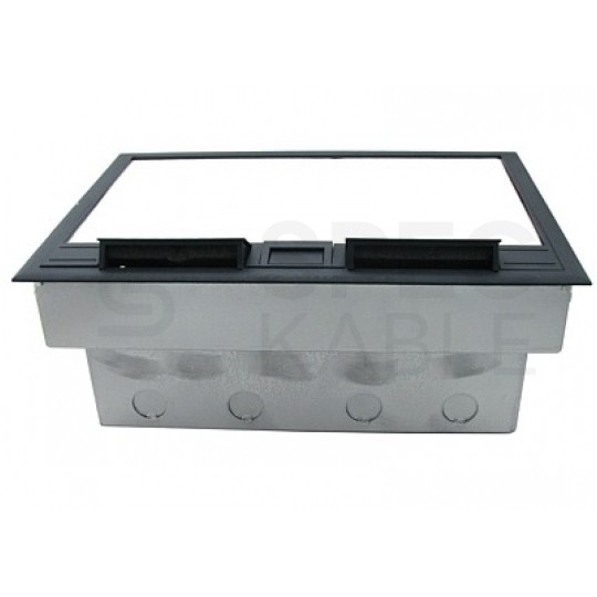 Puszka podłogowa 24M (12x 45x45) IP40 regulowana Alantec