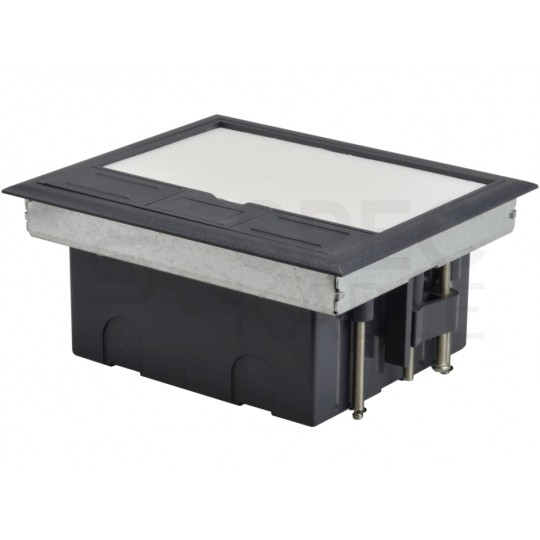 Puszka podłogowa 8M (4x 45x45) IP40 regulowana Alantec