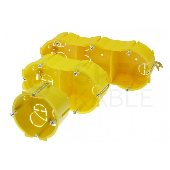 Puszka podtynkowa nida 4M 90x45 Mediabox