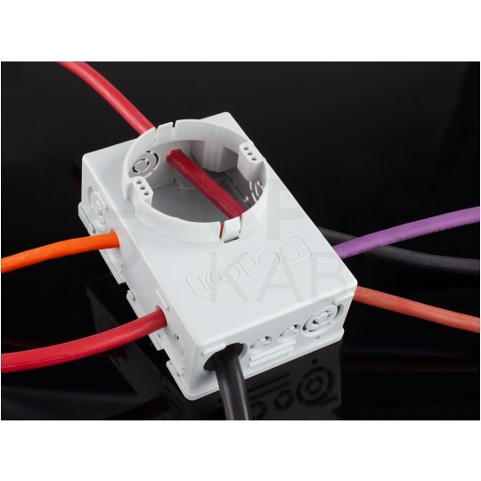 Puszka podtynkowa uniwersalna kieszeniowa do autmatyki / elektroniki KUH1 KOPOS