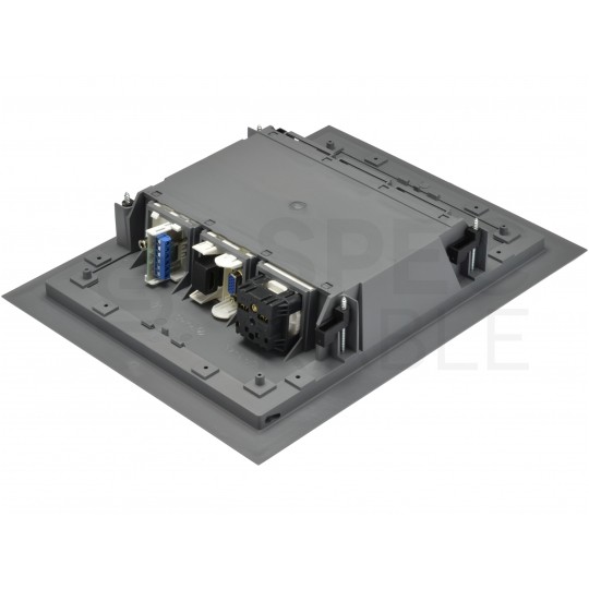 Rama montażowa 12M (6x 45x45) KOPOBOX 57 do puszki podłogowej KUP 57 KOPOS