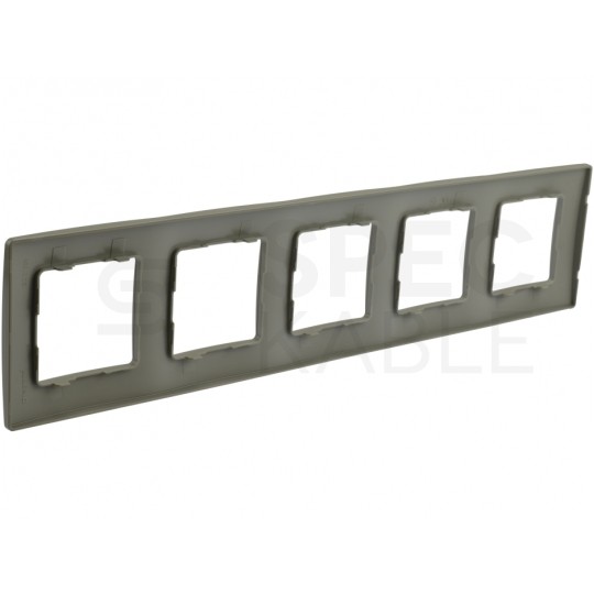 Ramka pięciokrotna NILOE popiel Legrand