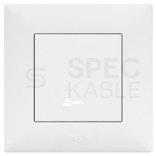 Ramka poczwórna NILOE STEP czarna Legrand