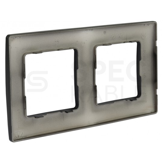 Ramka podwójna NILOE grafit Legrand