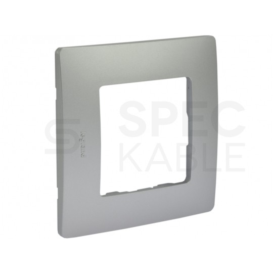 Ramka pojedyncza NILOE aluminium Legrand