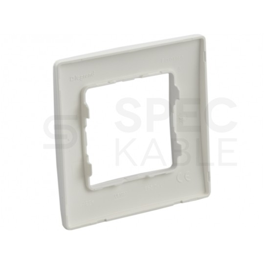 Ramka pojedyncza NILOE biała Legrand