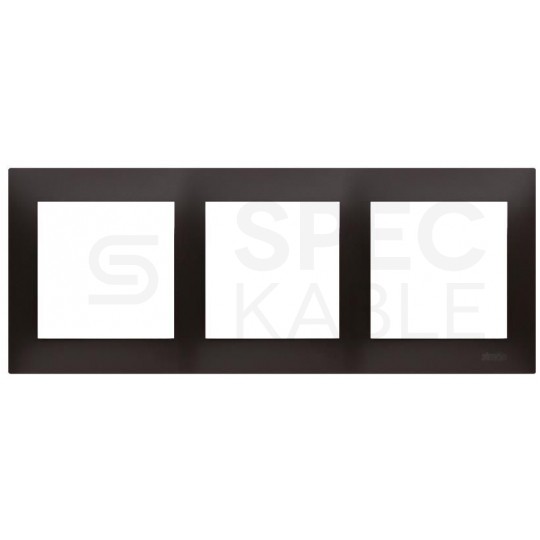 Ramka potrójna SIMON 54 Premium antracyt Kontakt Simon DR3/48
