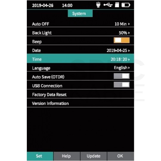 Reflektometr OTDRmini SMF 1310/1550nm 24/22dB OTDRmini-UP35 ULTIpulse