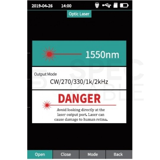 Reflektometr OTDRmini SMF 1310/1550nm 24/22dB OTDRmini-UP35 ULTIpulse