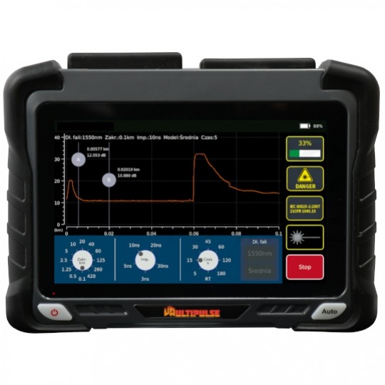Reflektometr światłowodowy OTDR SM 1310/1550nm, 32/30dB UP3230 ULTIpulse