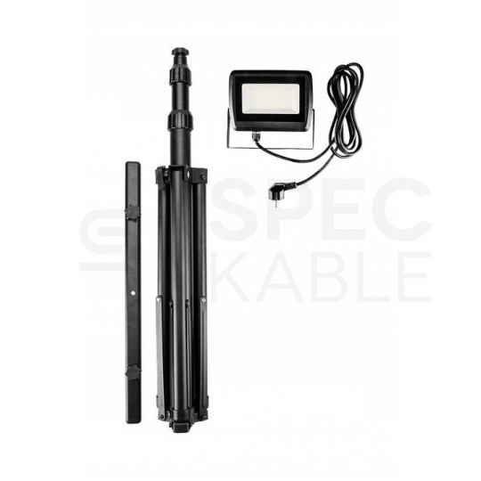 Reflektor pojedynczy 30W SMD LED 2700lm na statywie 1.8m IP65 NEO 99-059