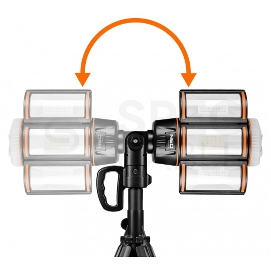 Reflektor pojedynczy 50W SMD LED 5000lm na statywie 2.0m NEO