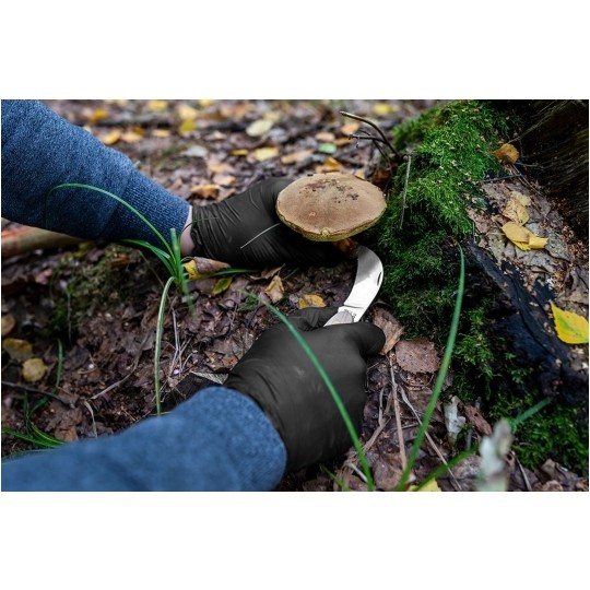 Rękawice robocze, ochronne nitrylowe rozmiar M czarne 100szt 97-691-M NEO