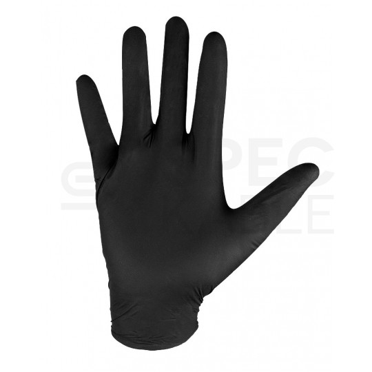 Rękawice robocze, ochronne nitrylowe rozmiar XL czarne 100szt 97-691-XL NEO