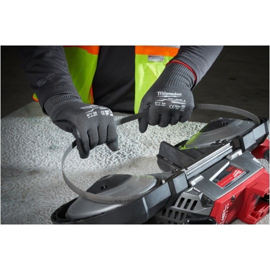 Rękawice robocze, ochronne rozmiar L/9 odporne na przecięcia, poziom ochrony 5/E MILWAUKEE