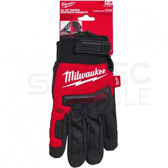 Rękawice robocze, ochronne wzmacniane zimowe, wodoodporne rozmiar L/9 MILWAUKEE