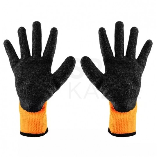 Rękawice robocze zimowe, ochronne odblaskowe rozmiar 9 pomarańczowe 97-612-9 NEO