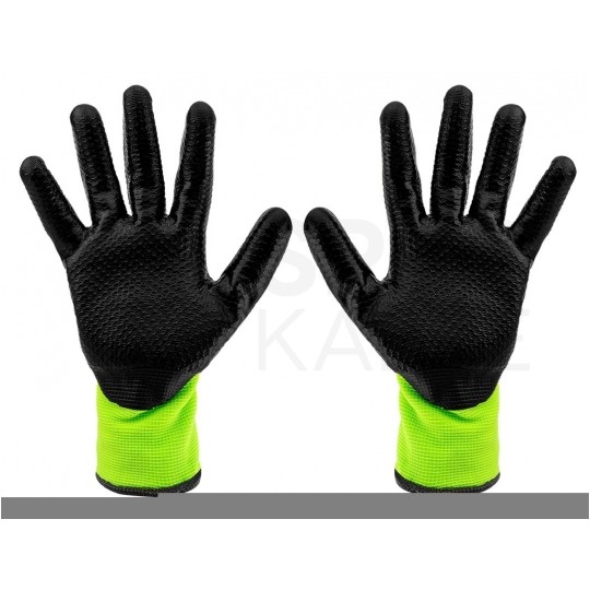 Rękawice robocze zimowe, ochronne odblaskowe rozmiar 9 żółte 97-613-9 NEO