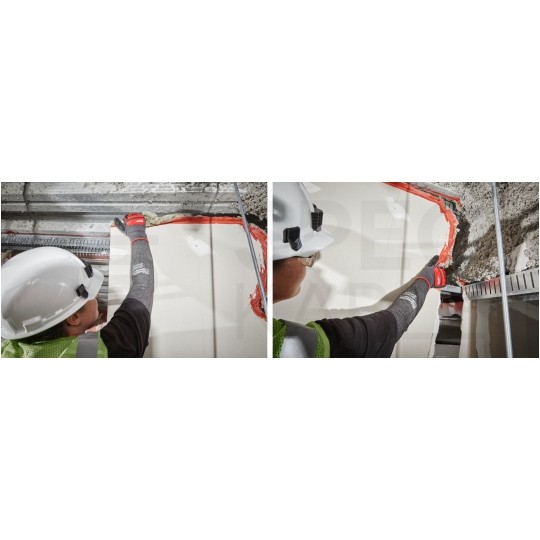 Rękawy robocze, ochronne elastyczne odporne na przecięcia poziom ochrony 5/E o długości 45cm MILWAUKEE