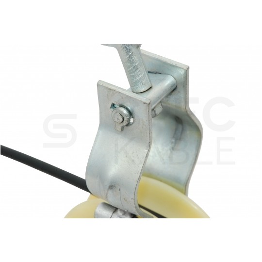 Rolka do rozwieszania kabli napowietrznych 80mm 5kN zamykana hakiem TELCOLINE