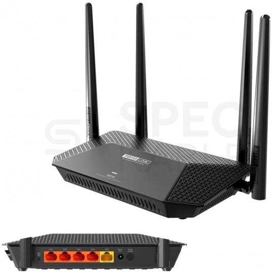 Router WiFi 6 bezprzewodowy AX1500 Dual Band (1201Mb/s 5GHz, 300Mb/s 2,4GHz) TOTOLINK X2000R