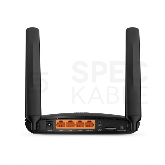 Router WiFi bezprzewodowy (300Mb/s 2,4GHz) 4G LTE TP-Link TL-MR6400