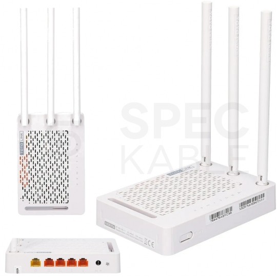 Router WiFi bezprzewodowy (300Mb/s 2,4GHz) TOTOLINK N302R+