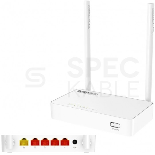 Router WiFi bezprzewodowy (300Mb/s 2,4GHz) TOTOLINK N350RT