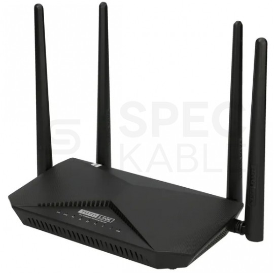 Router WiFi bezprzewodowy AC1200 Dual Band (867Mb/s 5GHz, 300Mb/s 2,4GHz) TOTOLINK A3002RU