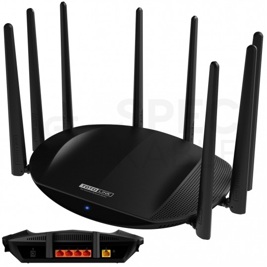 Router WiFi bezprzewodowy AC2600 Dual Band (1733Mb/s 5GHz, 800Mb/s 2,4GHz) TOTOLINK A7000R