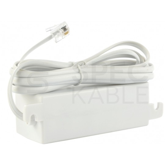 Rozdzielacz telefoniczny RJ11 6P4C 1 wtyk / 5 gniazd kat.3