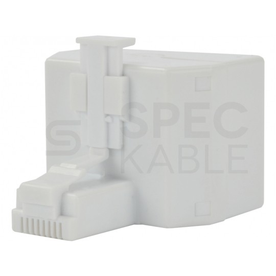 Rozdzielacz telefoniczny RJ45 8P8C 1 wtyk / 2 gniazda kat.3