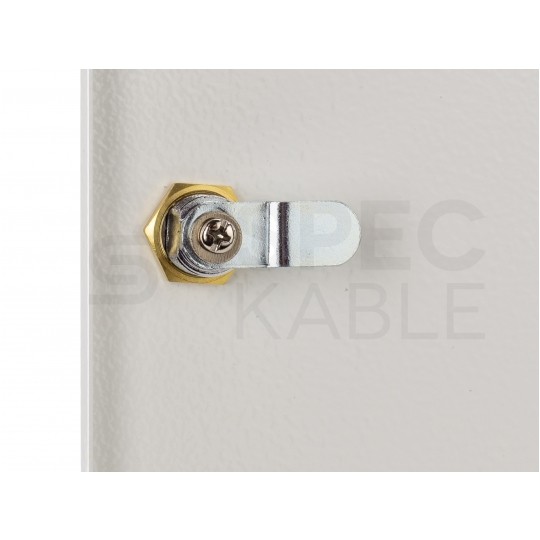 Rozdzielnica bezpiecznikowa natynkowa 2x12 modułów IP30 255x350x115mm metalowa biała drzwi pełne RN-24 Karwasz