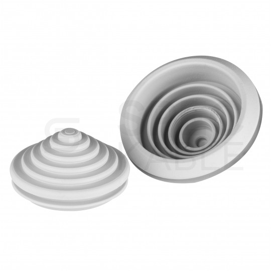 Rozdzielnica budowlana CAS_1 hermetyczna IP54 Bez zabezpieczeń + 32A/[5P] + 16A/[5P] + 3x230V/[2P+Z] DOKTORVOLT DV-8102-F