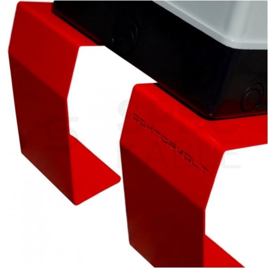 Rozdzielnica budowlana TD-S/FI SET hermetyczna IP44 Wyposażona na stojaku + 32A/[5P] + 16A/[5P] + 4x230V/[2P+Z] + wtyk 32A/[5P] DOKTORVOLT DV-6191-F