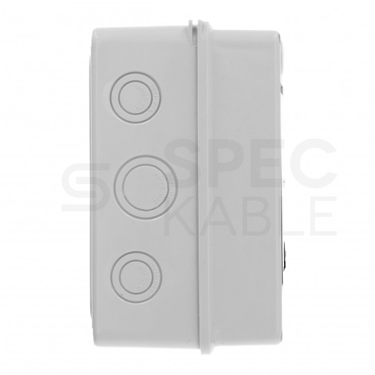 Rozdzielnica natynkowa hermetyczna APV-RH-04 1x4 moduły (690V AC / 1000V DC) IP65 54x120x89mm drzwi transparentne APV