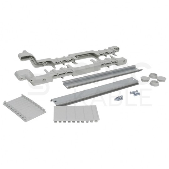 Rozdzielnica natynkowa hermetyczna HIGHT 2x12 modułów IP65 (400V AC / 1000V DC) 290x420x133mm plastikowa drzwi transparentne dymne Marlanvil