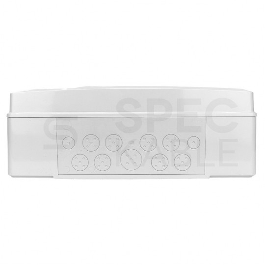 Rozdzielnica natynkowa hermetyczna HIGHT 3x18 modułów IP65 (400V AC / 1000V DC) 432x639x160mm plastikowa drzwi transparentne dymne Marlanvil