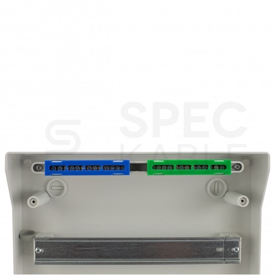 Rozdzielnica natynkowa hermetyczna RH-24 2x12 modułów (500V AC / 1000V DC) IP65 330x420x138mm drzwi transparentne Elektro-Plast