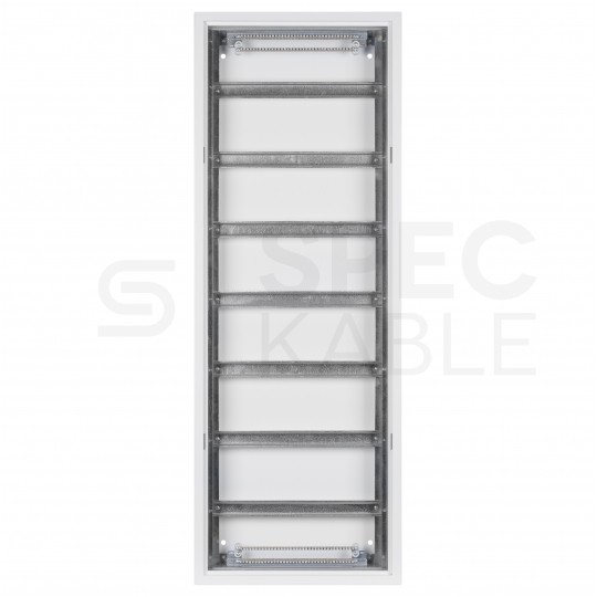 Rozdzielnica natynkowa metalowa 7x18 modułów IP30 (400V AC) 1205x436x130mm drzwi pełne KOLE SYSTEMS