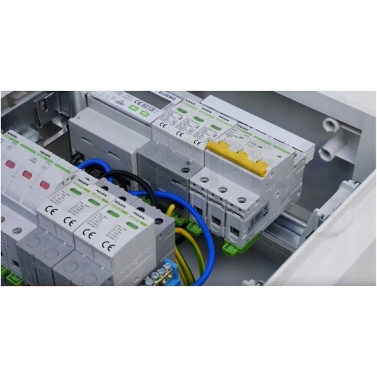 Rozdzielnica natynkowa PNS 1x18 modułów IP40 (400V AC) 396x236x112mm plastikowa drzwi transparentne dymne NOARK