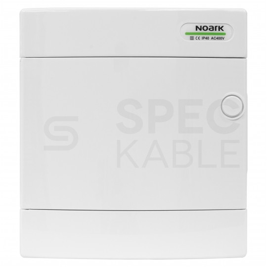 Rozdzielnica natynkowa PNS 1x8 modułów IP40 (400V AC) 215x236x112mm plastikowa drzwi pełne NOARK
