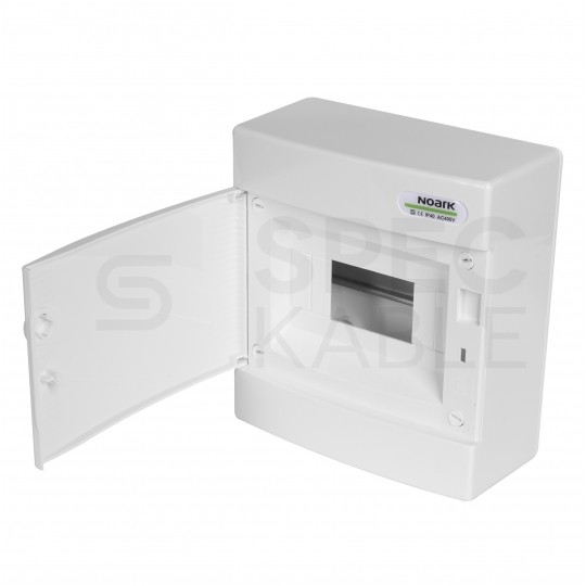 Rozdzielnica natynkowa PNS 1x8 modułów IP40 (400V AC) 215x236x112mm plastikowa drzwi pełne NOARK