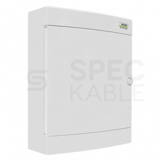 Rozdzielnica natynkowa PNS 2x12 modułów IP40 (400V AC) 287x361x112mm plastikowa drzwi pełne NOARK