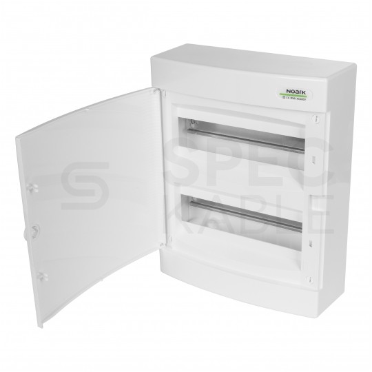 Rozdzielnica natynkowa PNS 2x12 modułów IP40 (400V AC) 287x361x112mm plastikowa drzwi pełne NOARK