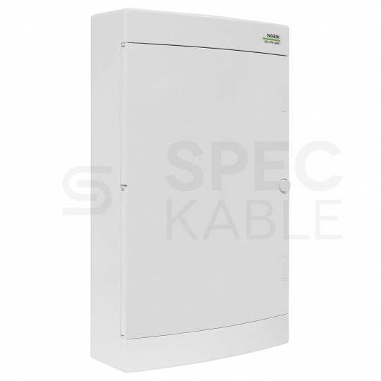 Rozdzielnica natynkowa PNS 3x12 modułów IP40 (400V AC) 287x482x112mm plastikowa drzwi pełne NOARK