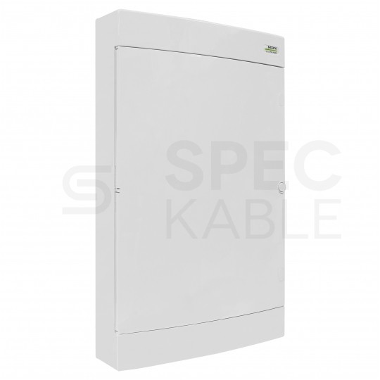Rozdzielnica natynkowa PNS 4x18 modułów IP40 (400V AC) 396x651x112mm plastikowa drzwi pełne NOARK