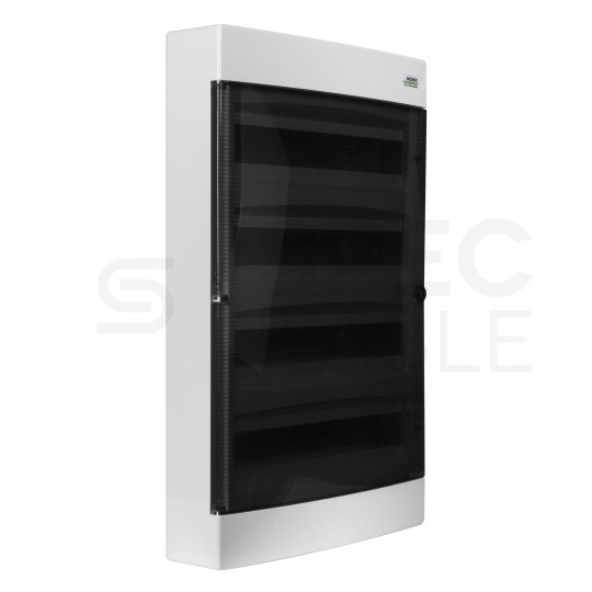 Rozdzielnica natynkowa PNS 4x18 modułów IP40 (400V AC) 396x651x112mm plastikowa drzwi transparentne dymne NOARK
